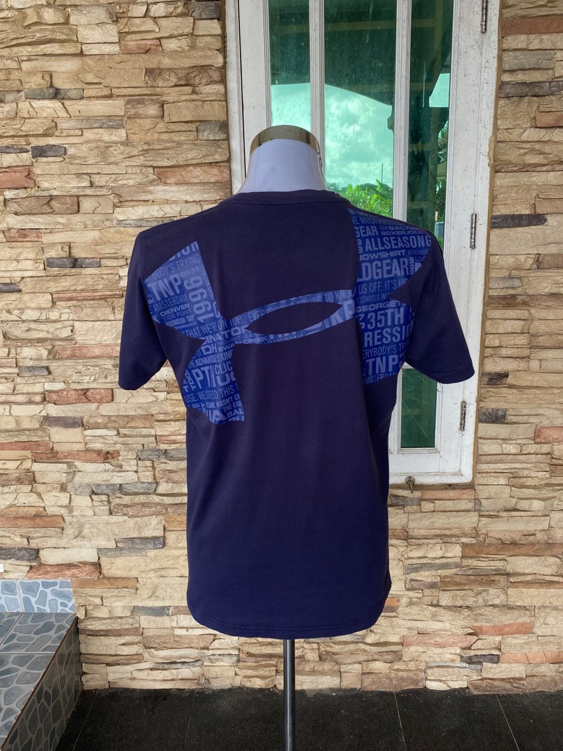 Under armour blue line shirt hotsell