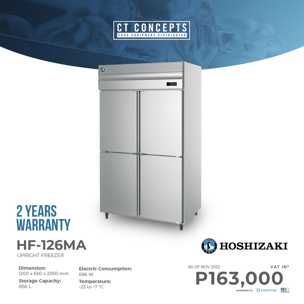 UPRIGHT FREEZER HF126MA, TV & Home Appliances, Kitchen Appliances
