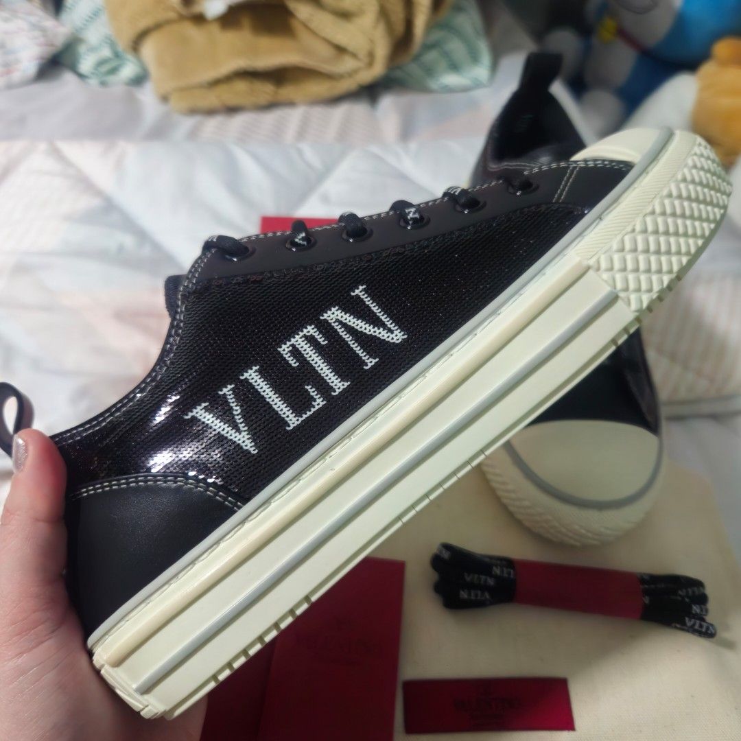 Valentino Black Sneakers