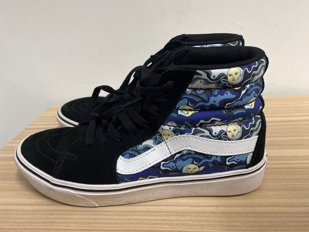 Vans sk8 hi night sky clearance