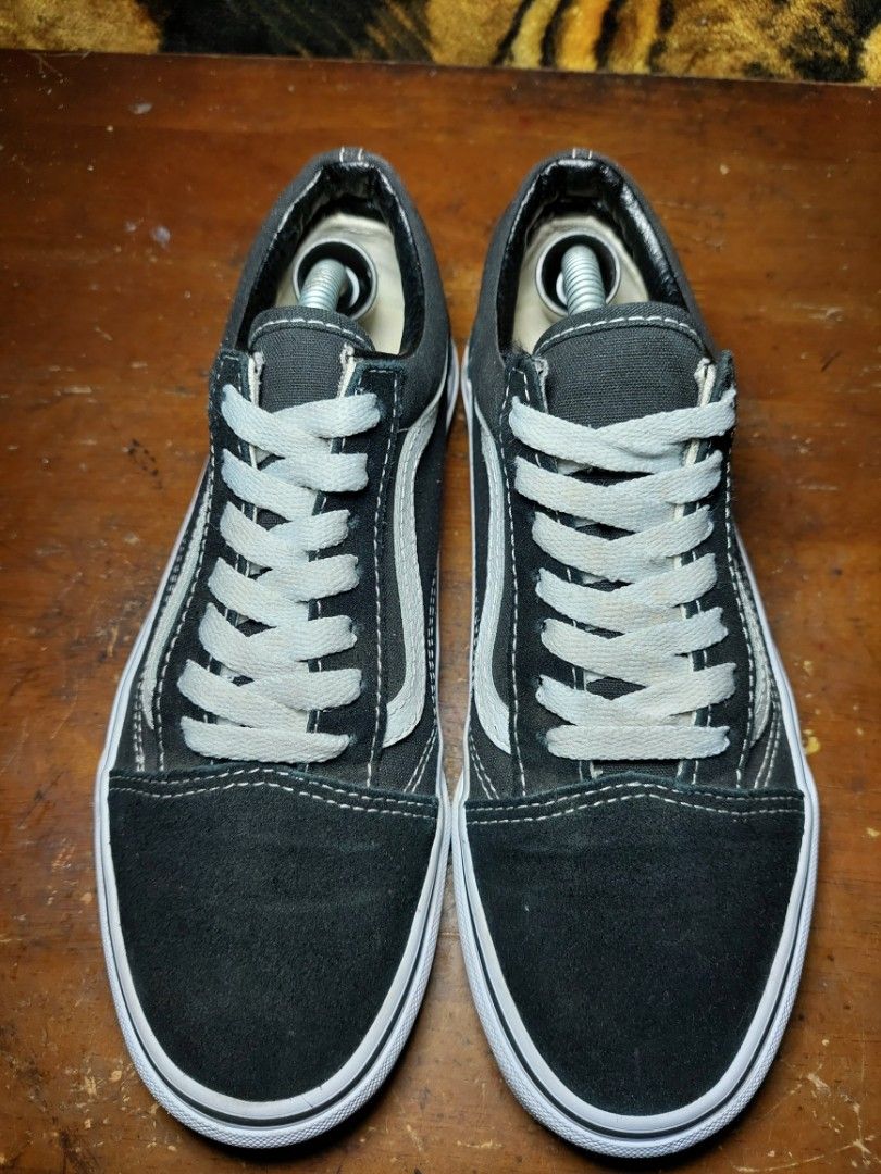 Grey old skool sales vans size 5