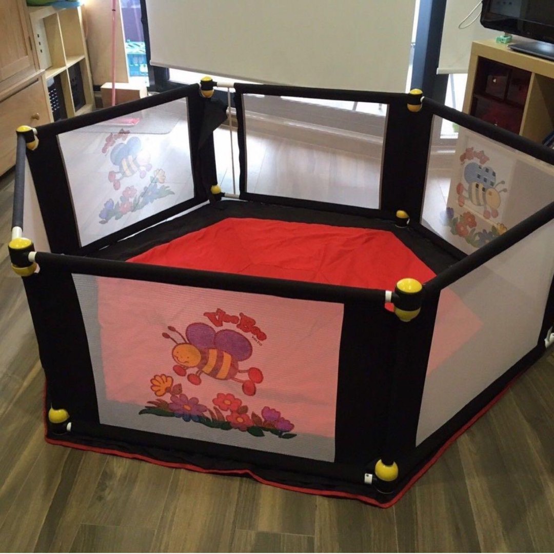 Vee Bee Play Yard Babies Kids Infant Playtime on Carousell