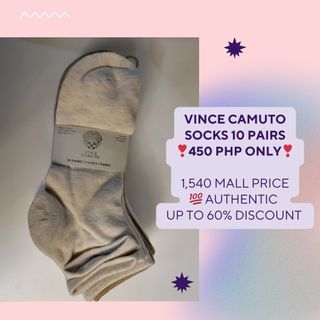 Vince Camuto 10 pairs socks