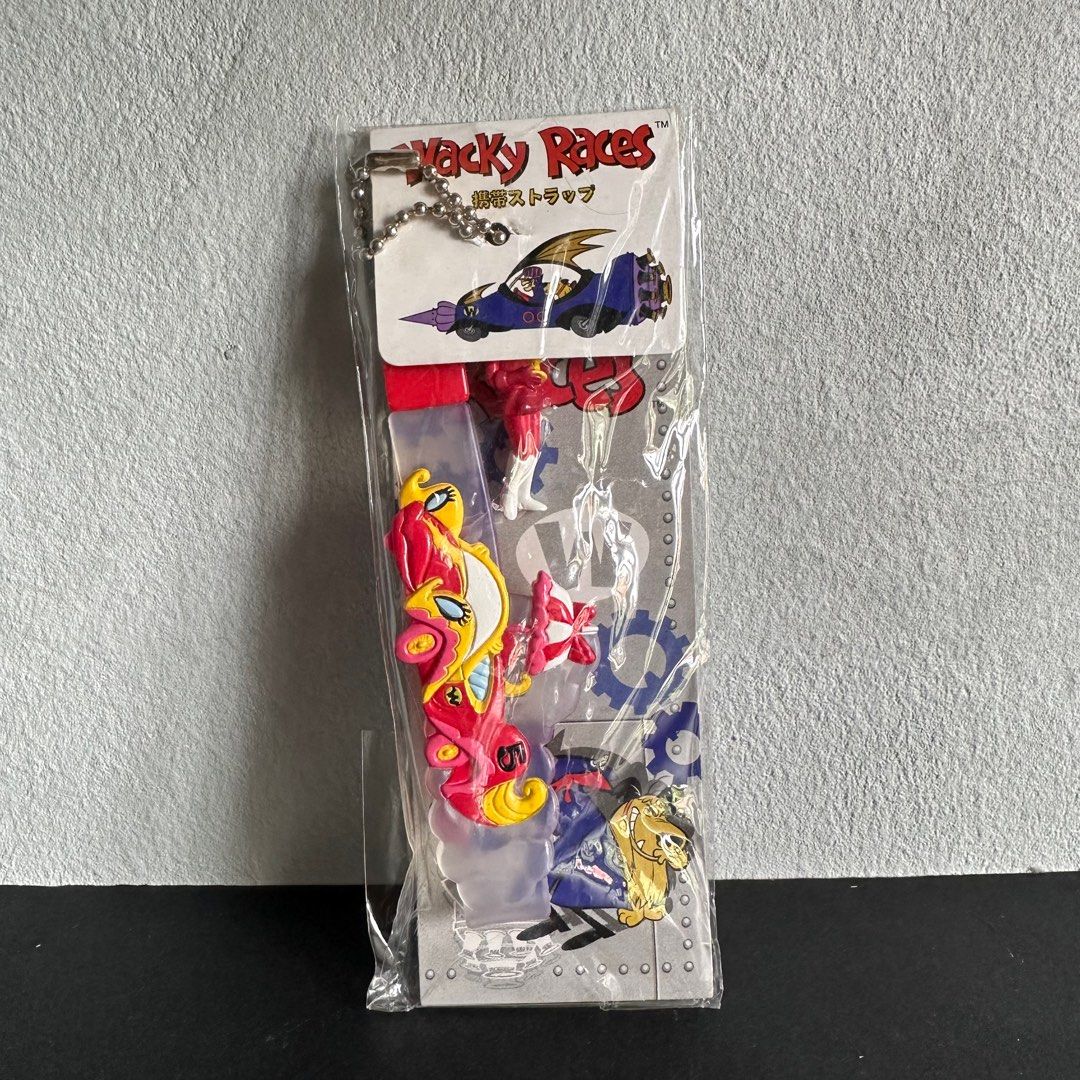 Vintage Wacky Races keychain, Hobbies & Toys, Toys & Games on Carousell