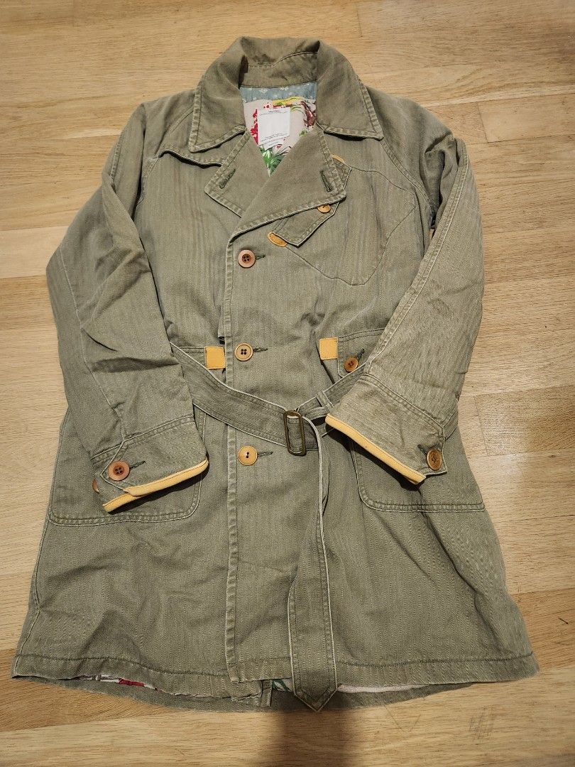 美品 visvim / HENDEE TRENCH (HERRINGBONE) 美品 visvim / HENDEE TRENCH (HERRINGBONE) - メルカリ