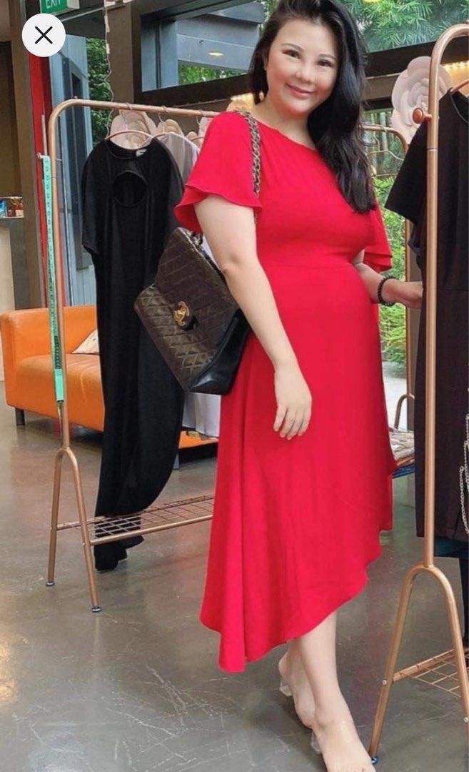 Voycestas uk 14 red dress Women s Fashion Dresses Sets