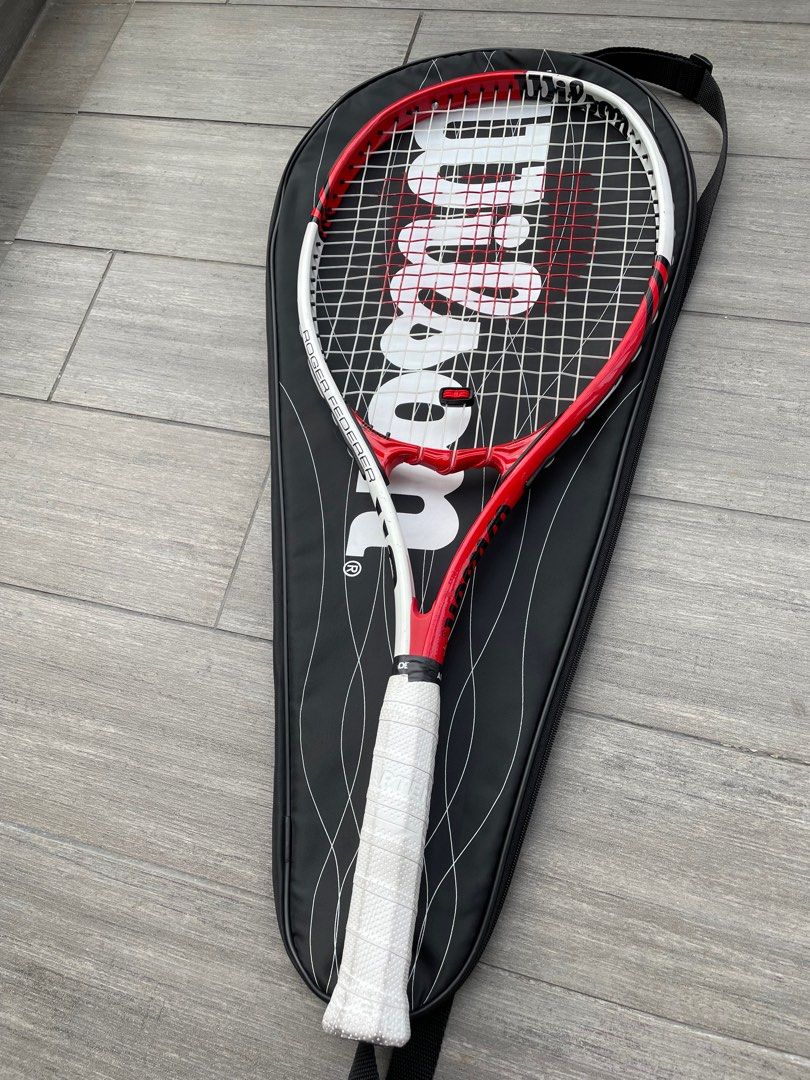 Wilson Tennis Racket, Sports Equipment, Sports & Games, Racket & Ball ...