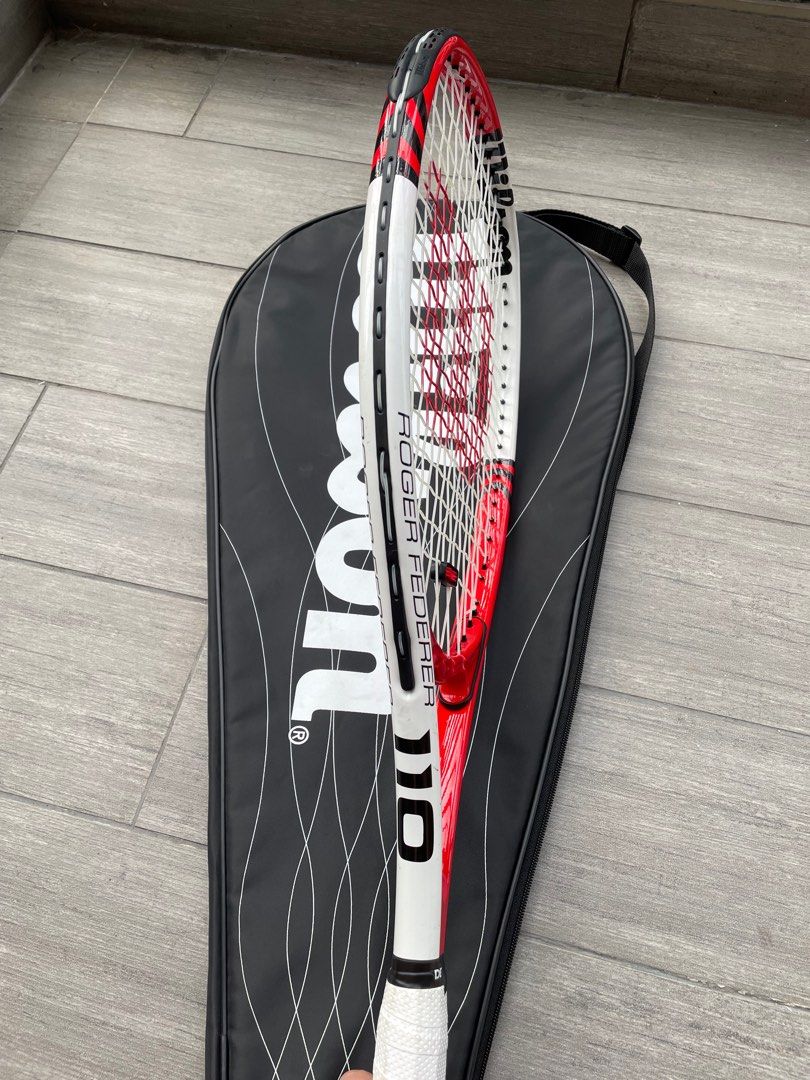 Wilson Tennis Racket, Sports Equipment, Sports & Games, Racket & Ball ...