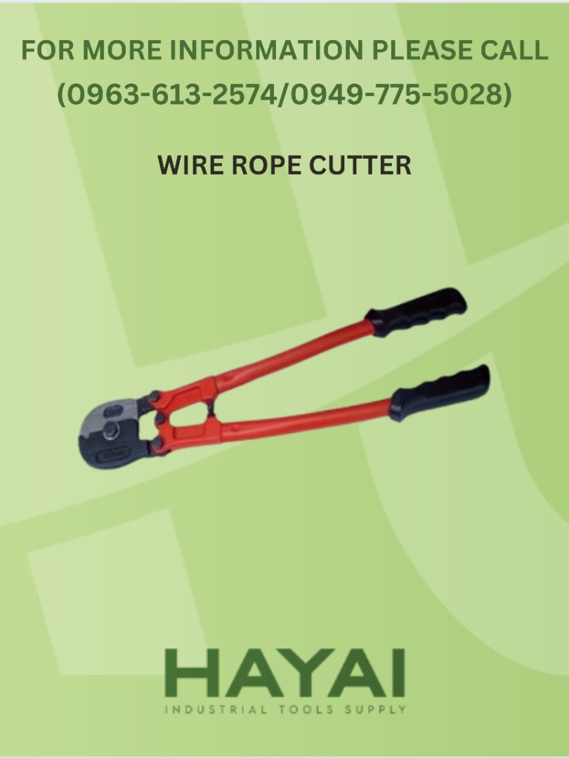 WIRE ROPE CUTTER, Commercial & Industrial, Construction Tools
