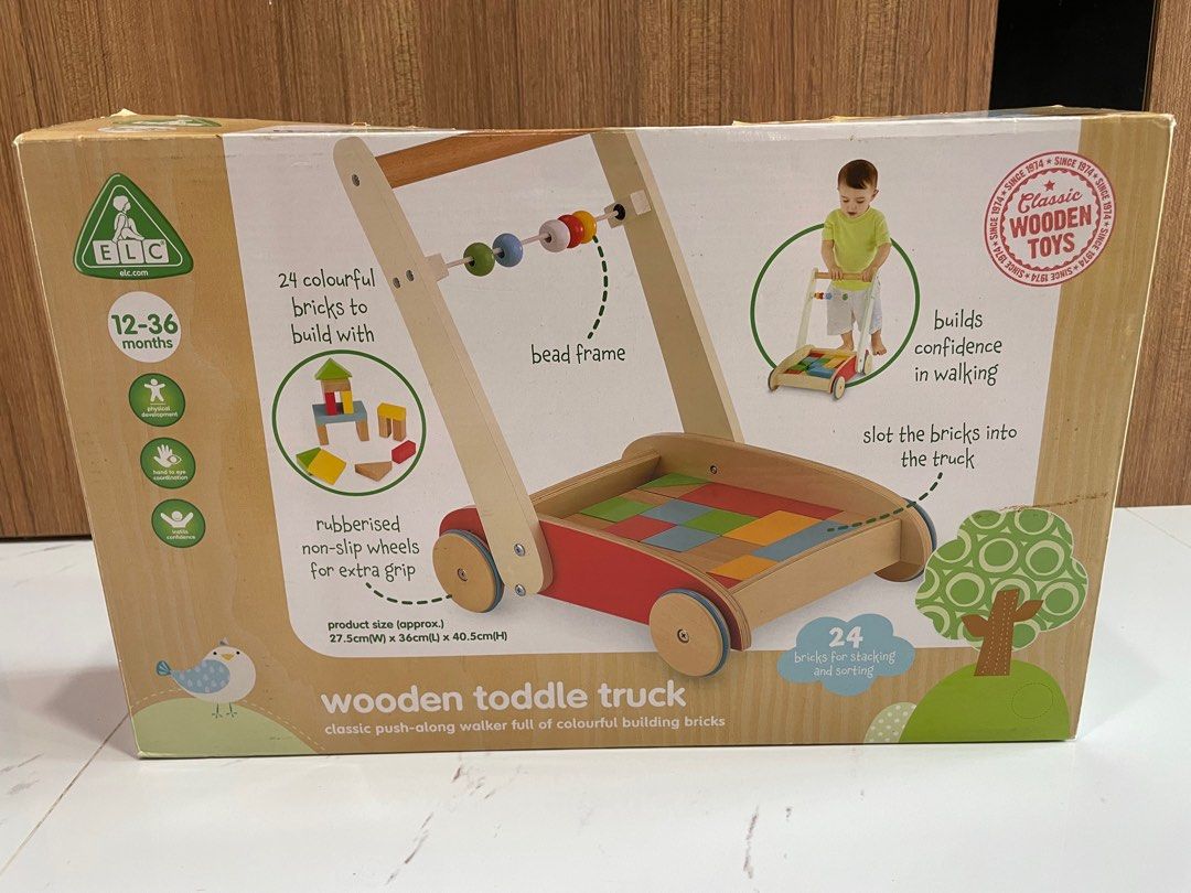 Elc wooden toddle shop truck