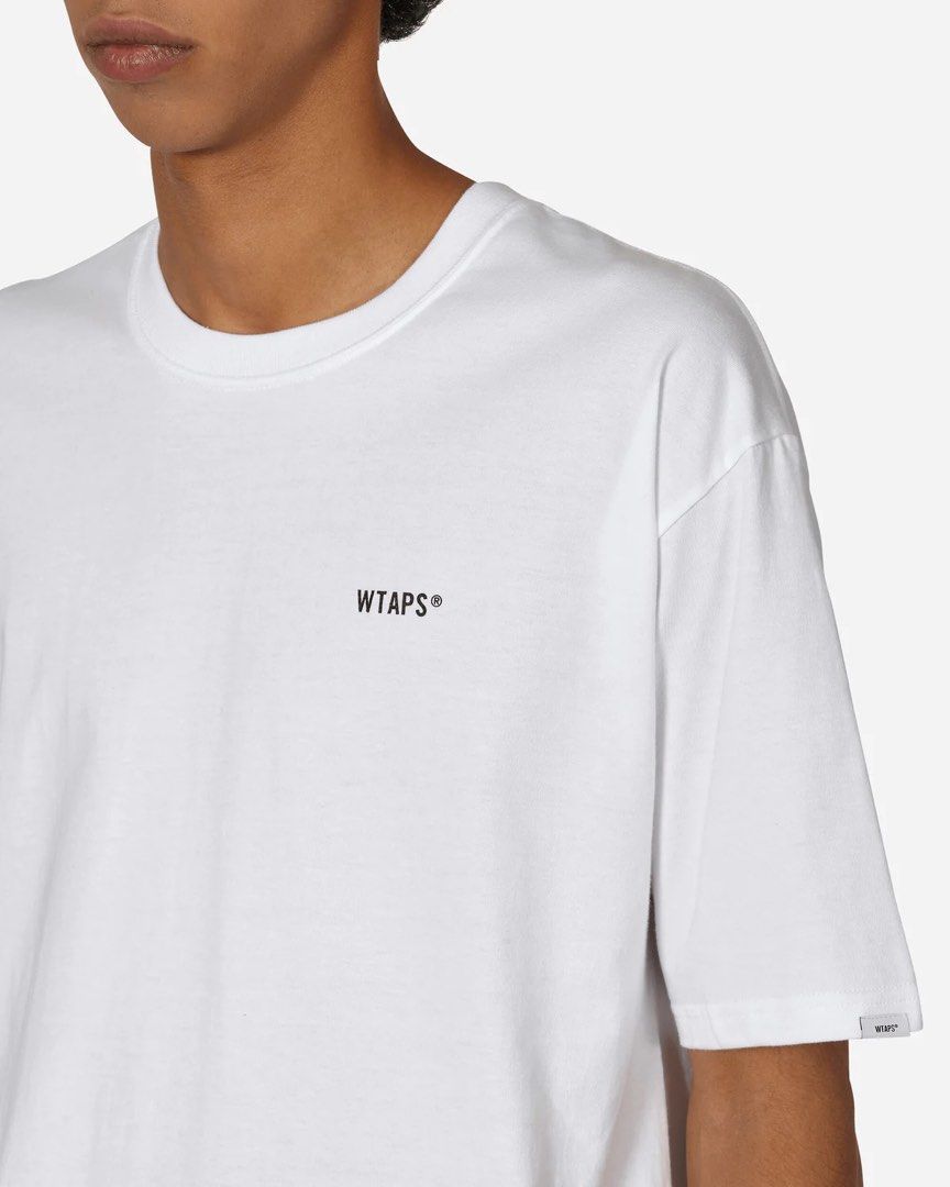 Wtaps Mon T-Shirt White, 男裝, 上身及套裝, T-shirt、恤衫、有領衫