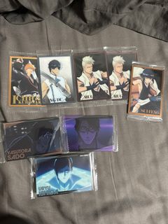 Bleach Cardass Masters Holographic Foil Rare Cards Set of 3