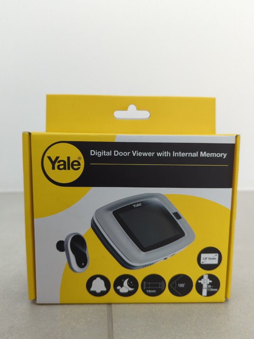 Yale Digital Door Viewer DDV4100 [BNIB], Furniture & Home Living