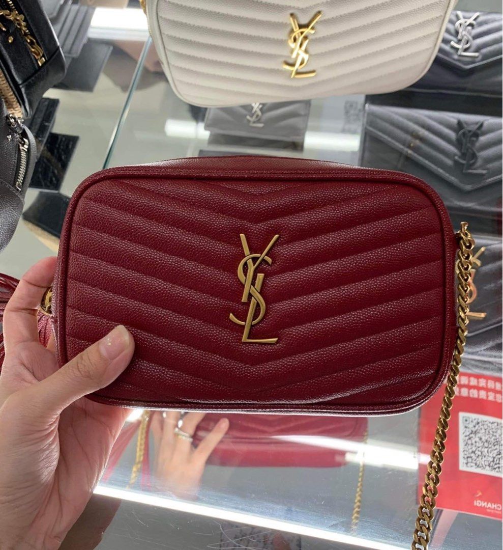 YSL camera bag, Luxury, Bags & Wallets on Carousell