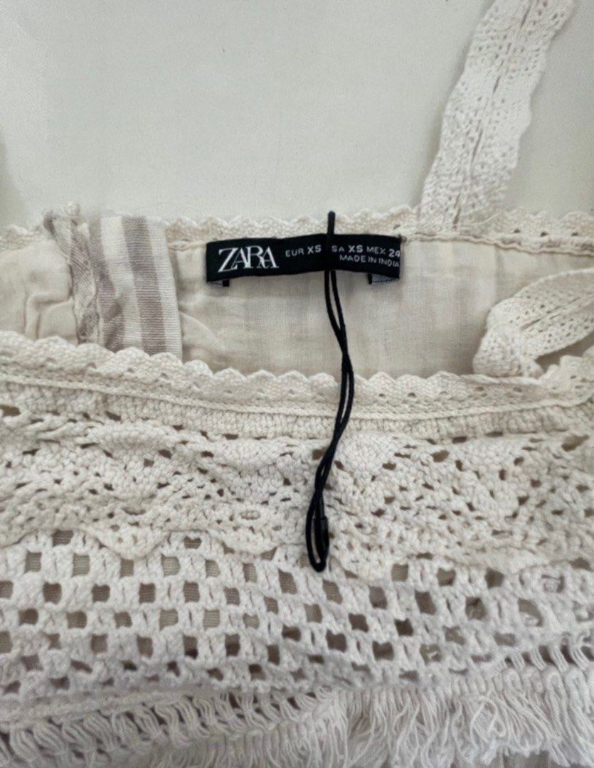 Zara Crochet mini dress Women s Fashion Dresses Sets Dresses on
