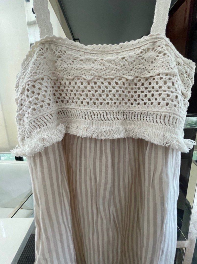 Zara Crochet mini dress Women s Fashion Dresses Sets Dresses on