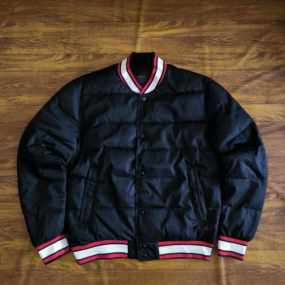 Varsity jacket zara clearance