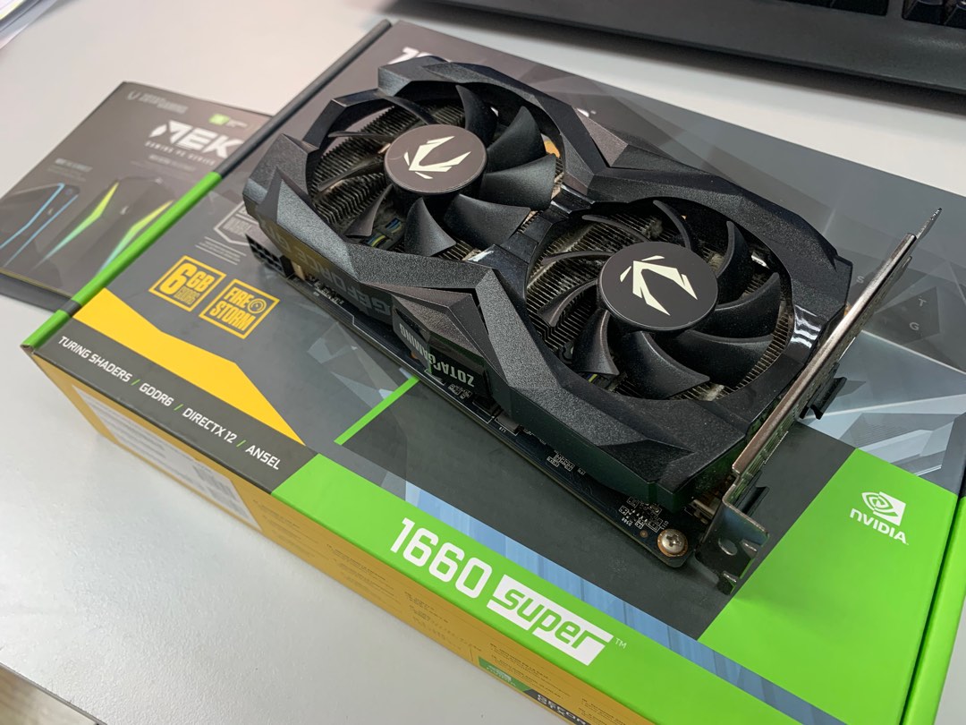 Zotac geforce gtx best sale 1660 super 6gb oc