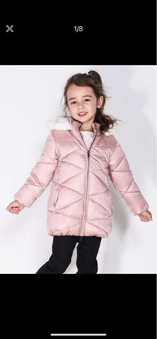 Girls sherpa on sale lined coat