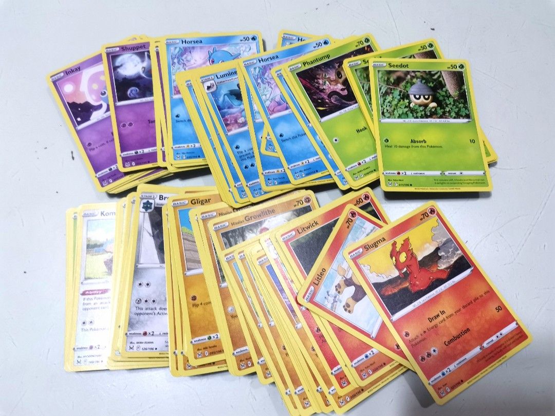100+ Pokemon common and cards, Hobbies & Toys, Toys & Games on