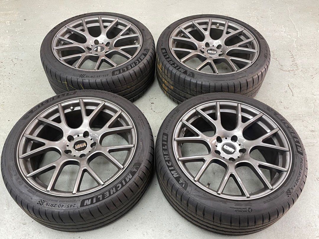 19 in Michelin Pilot Sport 4S Like New with Original VMR Rims, Auto ...