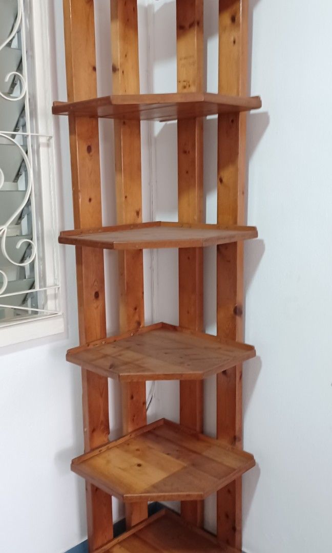 3 Different Vintage Corner shelf, Furniture & Home Living, Furniture