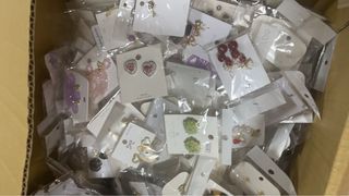 批發耳環925銀針100副
