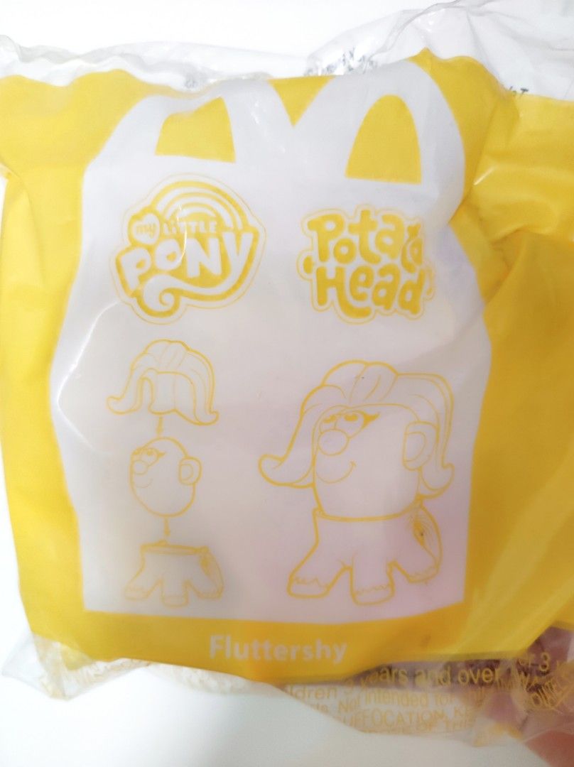 麥當勞 開心樂園餐玩具 公仔 薯蛋頭 薯蛋小姐 薯仔頭 麥記 McDonald's Toy My Little Pony Potato ...