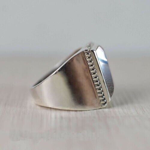 Mens hematite new arrivals ring