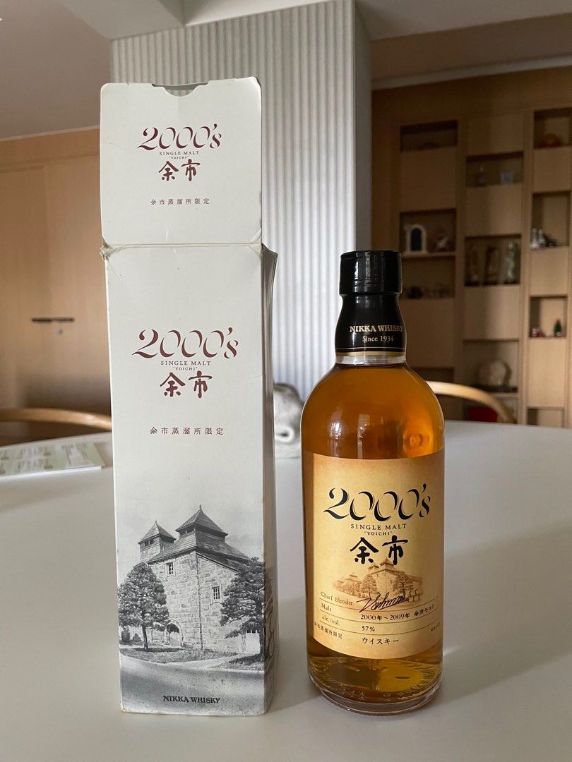 余市Yoichi 2000's 500ml, 嘢食& 嘢飲, 酒精飲料- Carousell