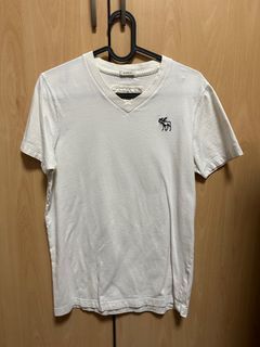 Abercrombie & Fitch (A&F) Tee / T-shirt, white