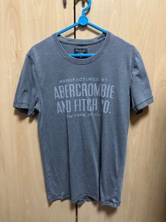 Abercrombie & Fitch (A&F) Tee / T-shirt, grey