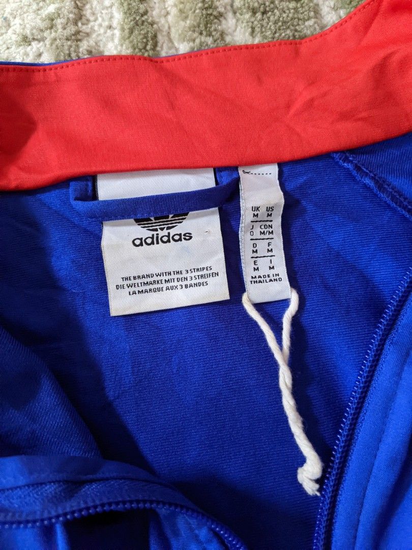 Adidas originals vintage track jacket in blue ce4828 new arrivals