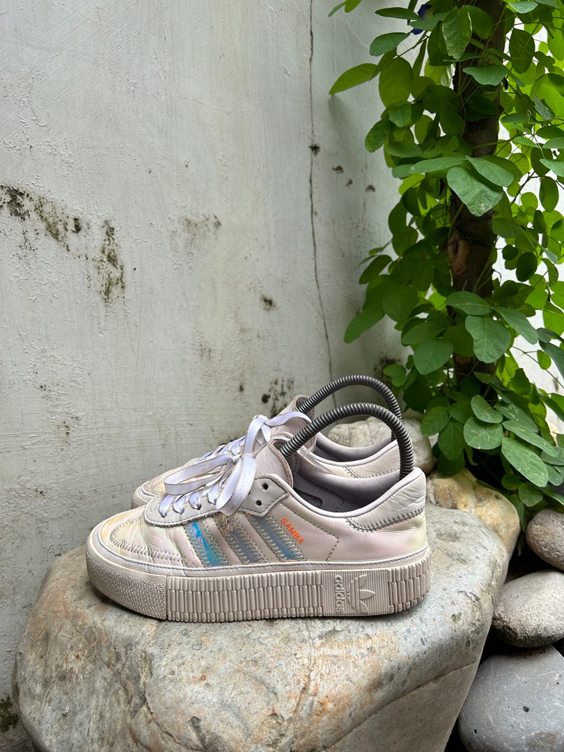 Adidas Samba Rose, Fesyen Wanita, Sepatu di Carousell