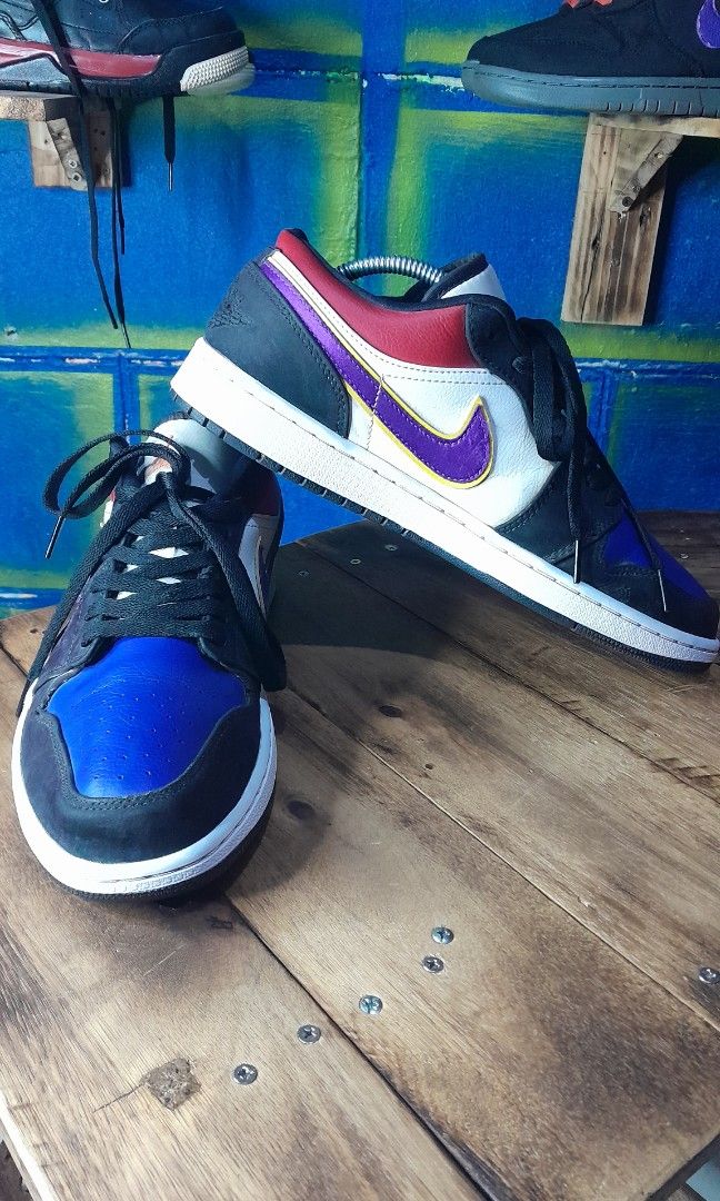 aj 1 mid lakers