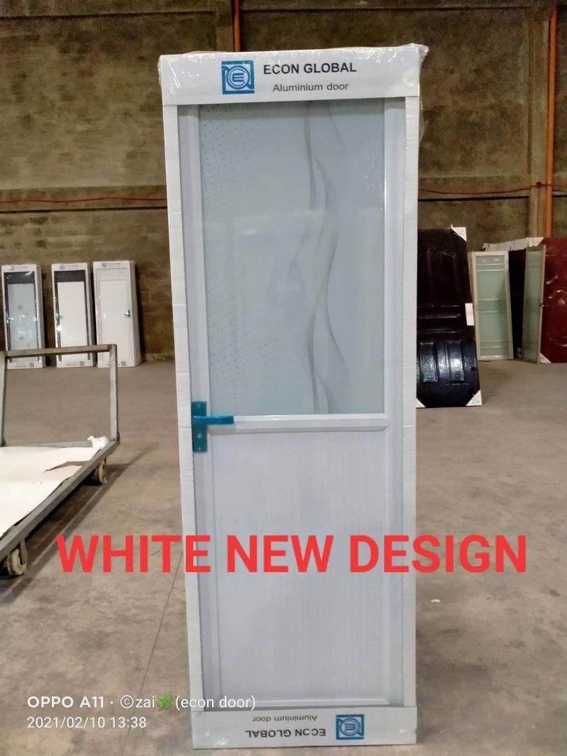 Aluminum Bathroom Doors, Commercial & Industrial, Construction