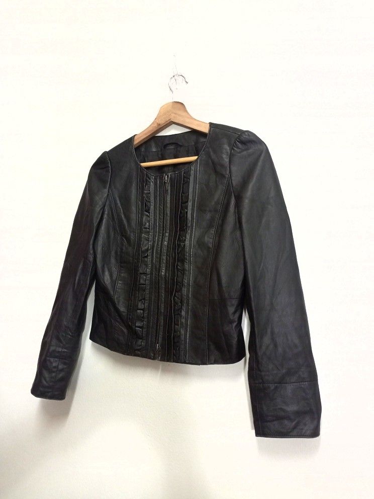 Anayi Japan women sheep leather jacket, Women's Fashion, Coats, Jackets