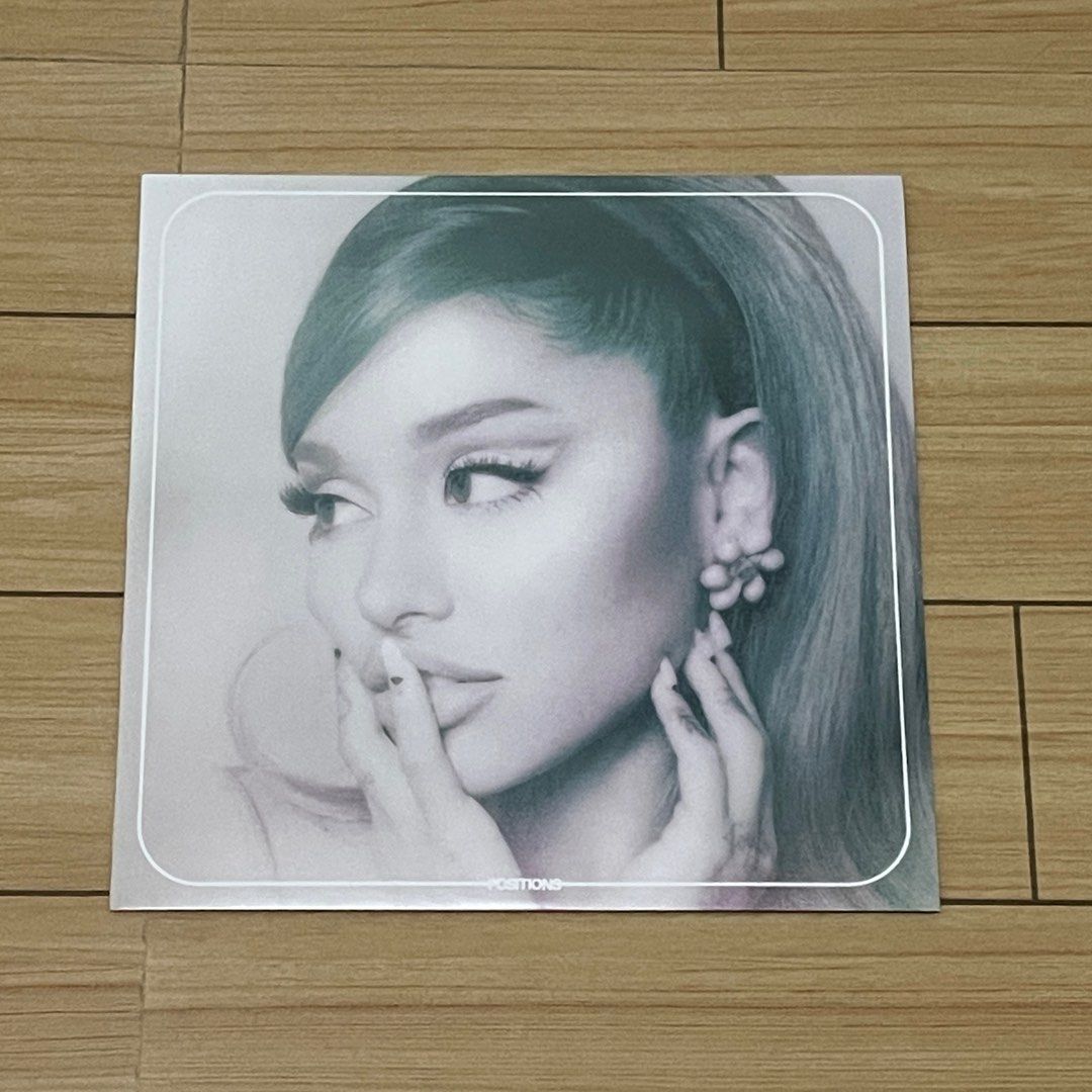 Positions: Coke Bottle Clear Vinyl LP - Ariana Grande