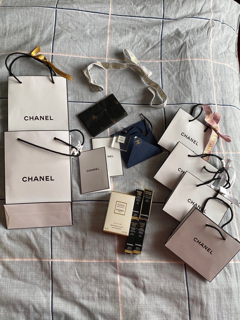 Authentic Chanel paper bag