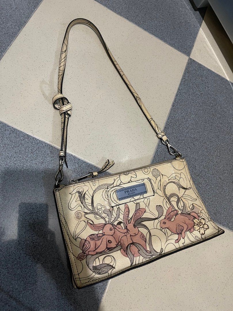 ?Authentic cheapest Prada x James Jean Resort 2018 bunnies leather  shoulder bag, Luxury, Bags & Wallets on Carousell