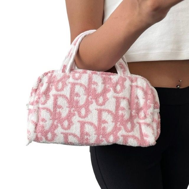 Dior terry cloth bag 2025