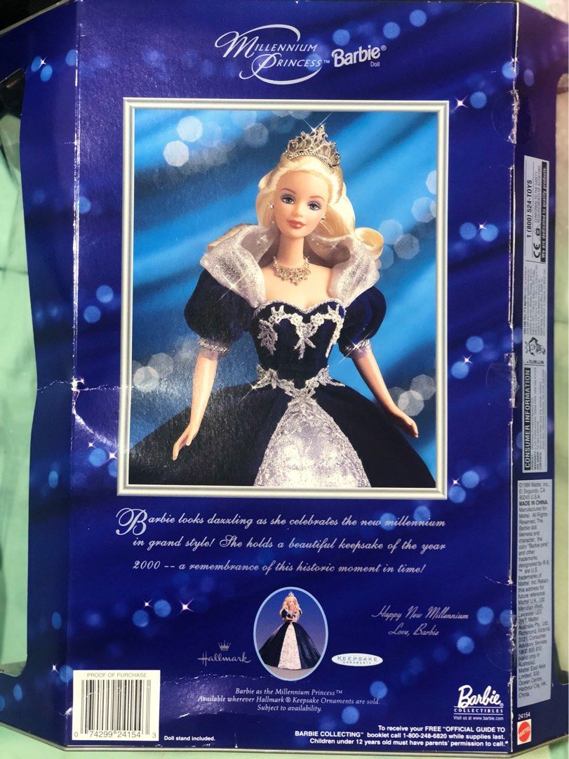 Barbie Millennium Princess year 2000, Hobbies & Toys, Toys & Games