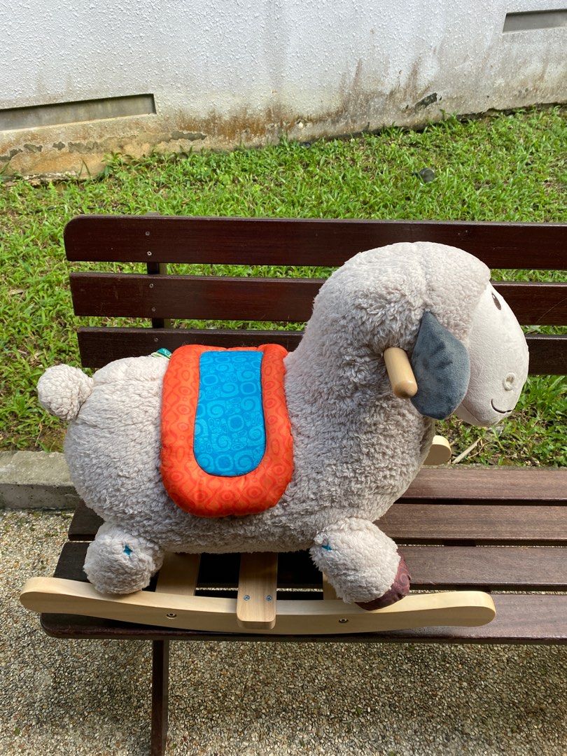 Battat Rocking Sheep, Babies & Kids, Infant Playtime on Carousell
