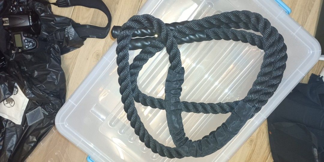 Battle rope skipping deals