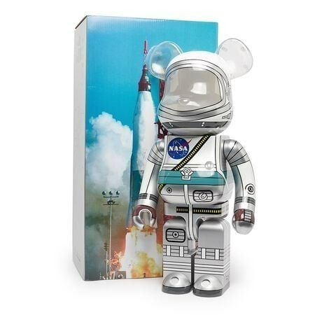 全高約70mm400%NASA BE@RBRICK 100% 400%