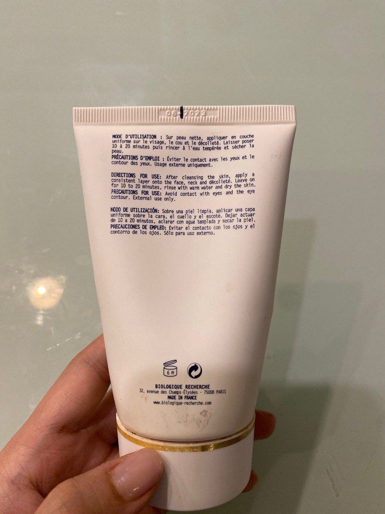 Biologique recherche Masque Vivant 100ml, Beauty & Personal Care, Face ...