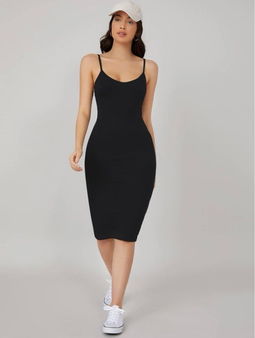 Women's Black Bodycon Dress