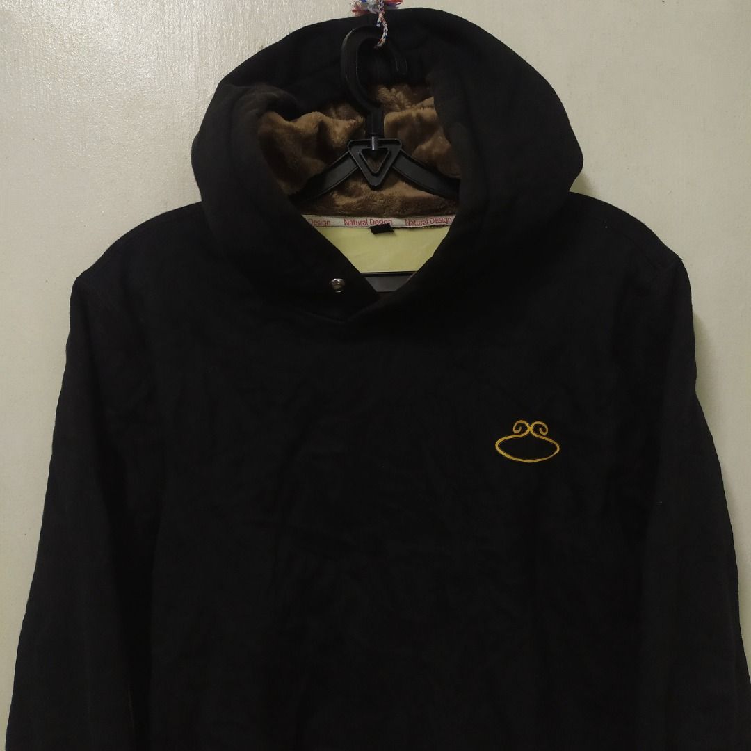 Black Emperor Korean Hoodie Jacket with Back Print