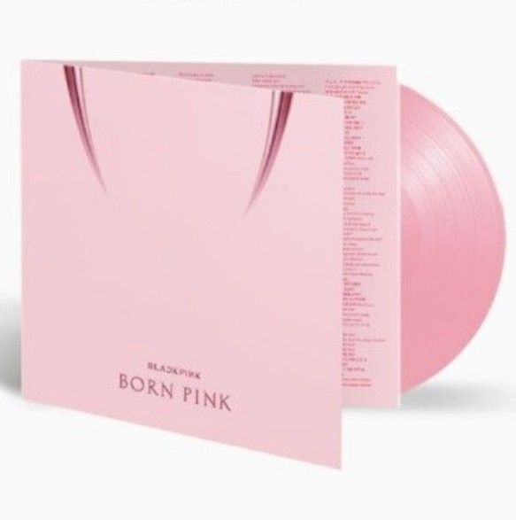 BLACKPINK 2nd VINYL LP [BORN PINK] -LIMITED EDITION 韓國韓劇周邊 