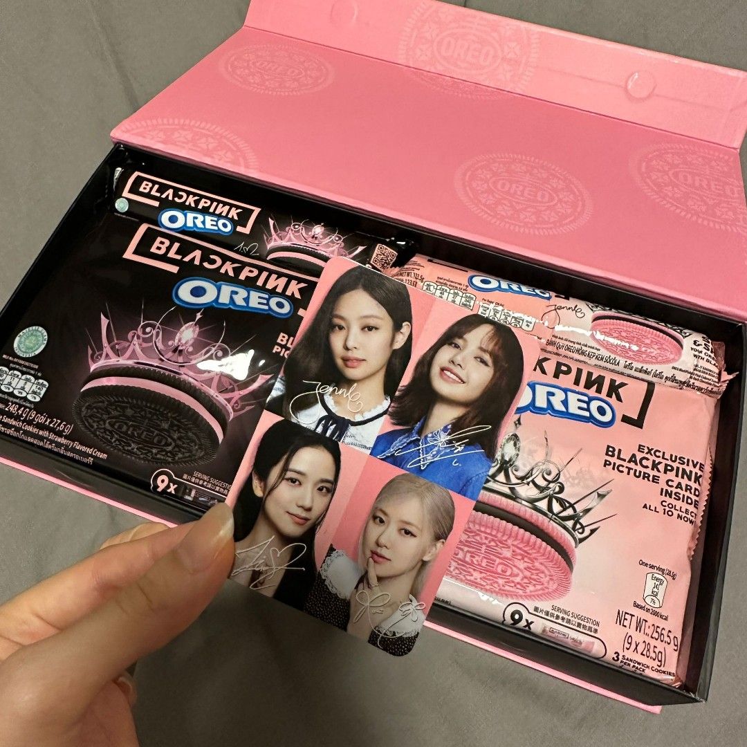 Blackpink Oreo, Food & Drinks, Packaged & Instant Food on Carousell